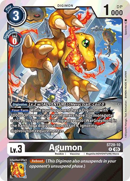 Agumon [ST20-10] [Starter Deck: Protector of Light] | Enigma On Main