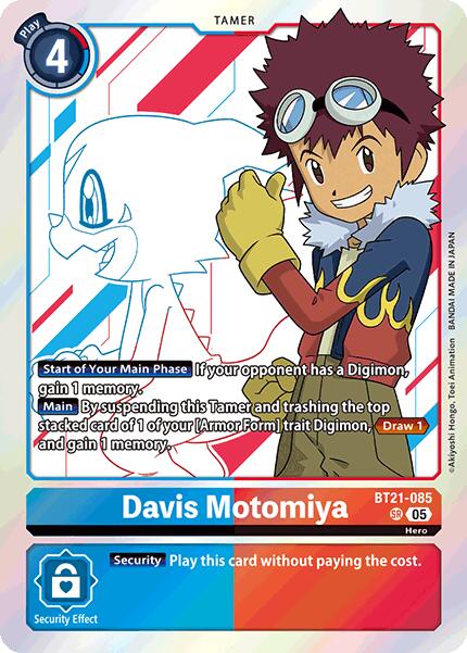 Davis Motomiya [BT21-085] [World Convergence] | Enigma On Main