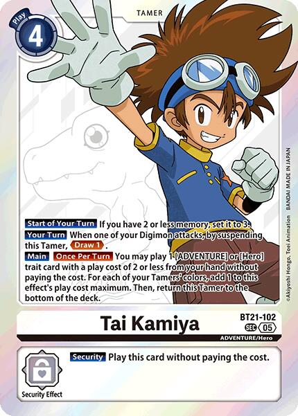 Tai Kamiya [BT21-102] [World Convergence] | Enigma On Main