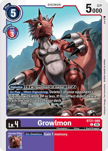 Grolwmon [BT21-068] [World Convergence] | Enigma On Main