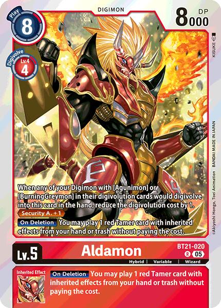 Aldamon [BT21-020] [World Convergence] | Enigma On Main