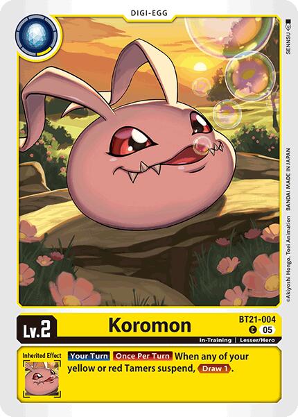 Koromon [BT21-004] [World Convergence] | Enigma On Main