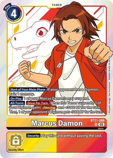 Marcus Damon [BT21-086] [World Convergence] | Enigma On Main