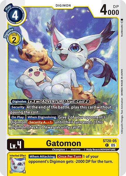 Gatomon [ST20-05] [Starter Deck: Protector of Light] | Enigma On Main