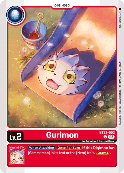 Gurimon [BT21-002] [World Convergence] | Enigma On Main