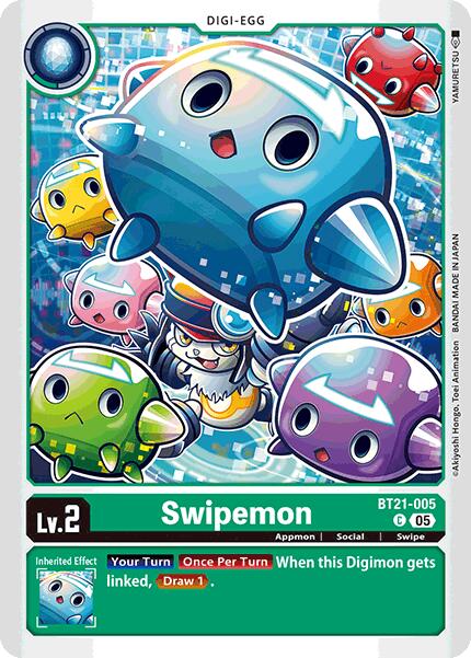 Swipemon [BT21-005] [World Convergence] | Enigma On Main