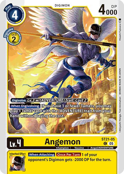 Angemon [ST21-05] [Starter Deck: Hero of Hope] | Enigma On Main