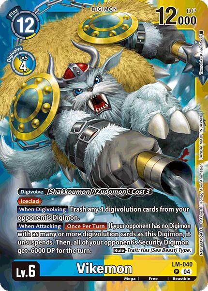 Vikemon [LM-040] (Limited Card Pack) [World Convergence] | Enigma On Main