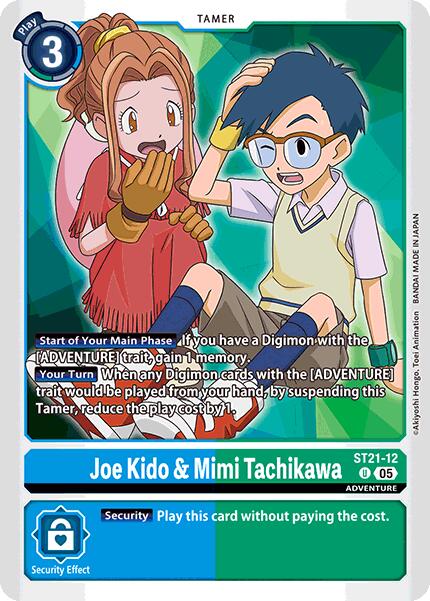 Joe Kido & Mimi Tachikawa [ST21-12] [Starter Deck: Hero of Hope] | Enigma On Main