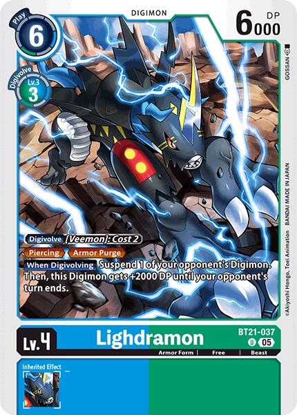 Lighdramon [BT21-037] [World Convergence] | Enigma On Main