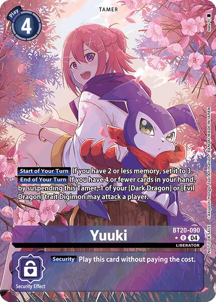 Yuuki [BT20-090] (Special Booster Ver.2.5 Celebration Event -Winner-) [Release Special Booster 2.5 Celebration Event Cards] | Enigma On Main