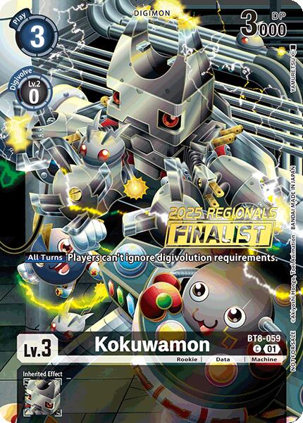 Kokuwamon [BT8-059] (2025 Regionals Finalist) [New Awakening Promos] | Enigma On Main