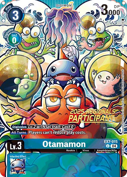 Otamamon [EX7-015] (2025 Regionals Participant) [Digimon LIBERATOR Promos] | Enigma On Main