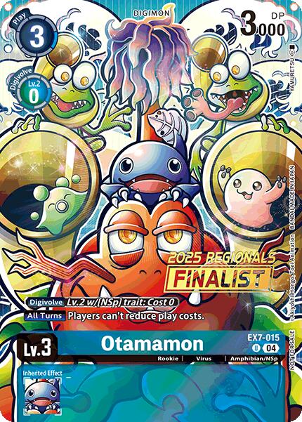 Otamamon [EX7-015] (2025 Regionals Finalist) [Digimon LIBERATOR Promos] | Enigma On Main