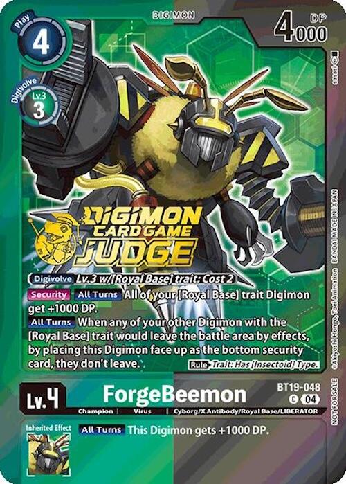 ForgeBeemon [BT19-048] (Judge Pack 2025 Wave 1) [Release Special Booster Ver.2.0] | Enigma On Main