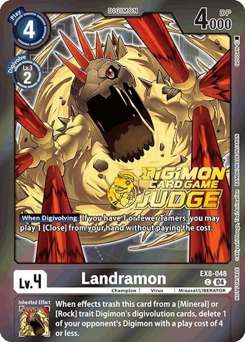 Landramon [EX8-048] (Judge Pack 2025 Wave 1) [Chain of Liberation Promos] | Enigma On Main