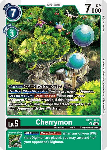 Cherrymon [BT21-050] [World Convergence] | Enigma On Main