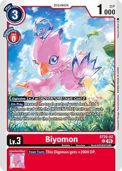 Biyomon [ST20-02] [Starter Deck: Protector of Light] | Enigma On Main