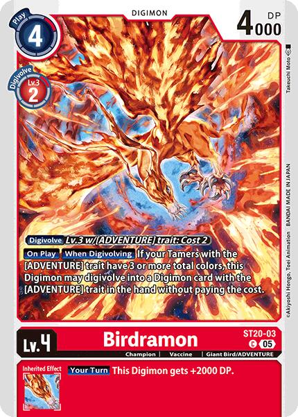 Birdramon [ST20-03] [Starter Deck: Protector of Light] | Enigma On Main