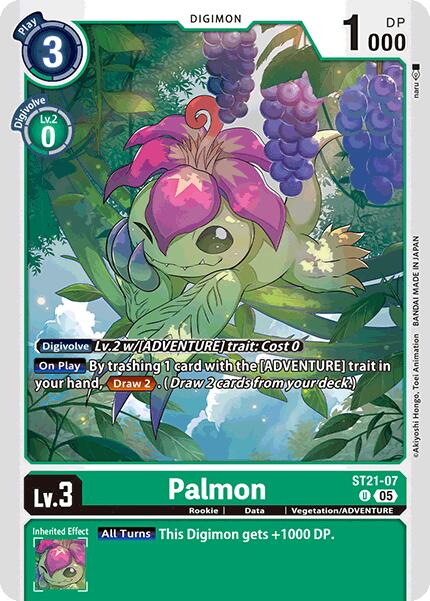 Palmon [ST21-07] [Starter Deck: Hero of Hope] | Enigma On Main
