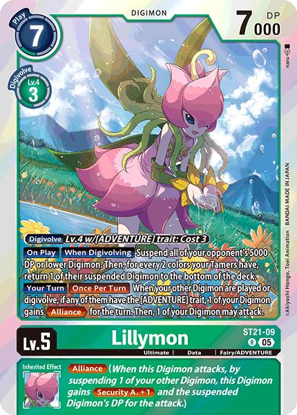Lillymon [ST21-09] [Starter Deck: Hero of Hope] | Enigma On Main