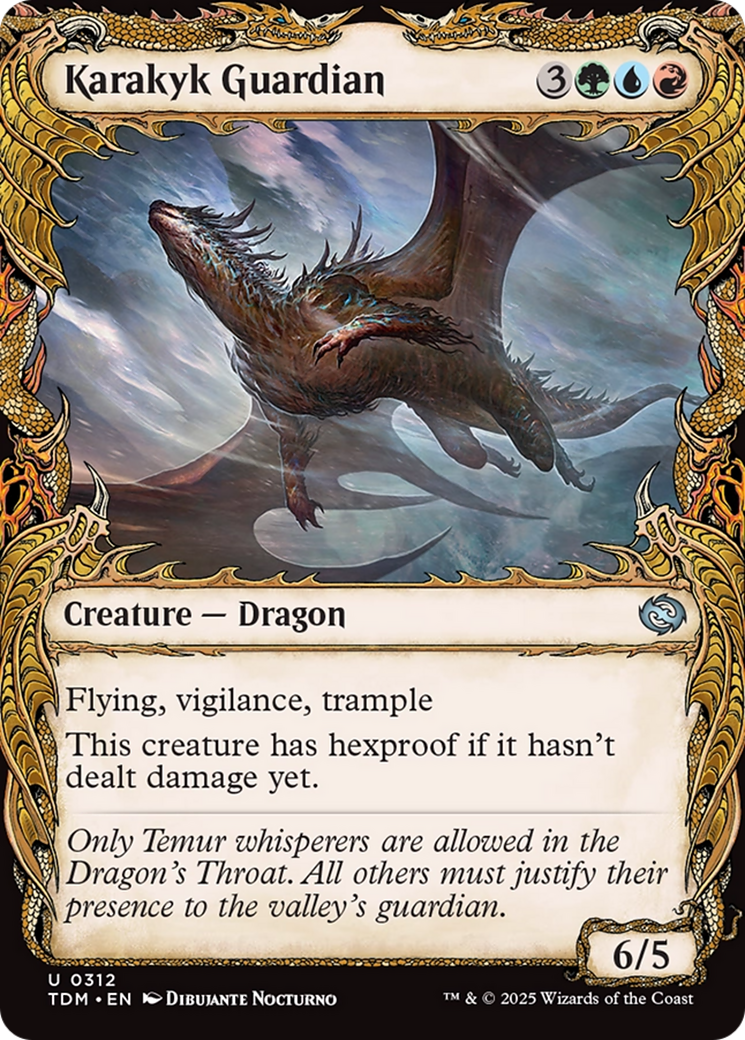 Karakyk Guardian (Showcase) [Tarkir: Dragonstorm] | Enigma On Main