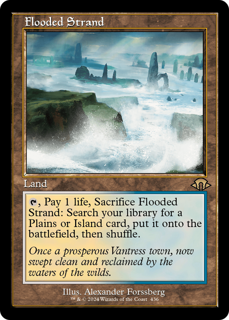 Flooded Strand (Retro) [Modern Horizons 3] | Enigma On Main