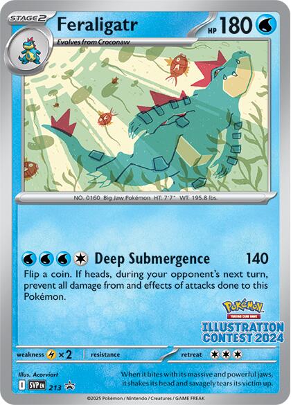 Feraligatr (213) [Scarlet & Violet: Black Star Promos] | Enigma On Main