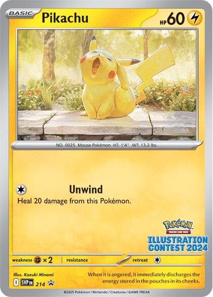 Pikachu (214) [Scarlet & Violet: Black Star Promos] | Enigma On Main