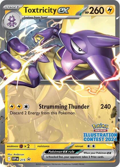 Toxtricity ex (215) [Scarlet & Violet: Black Star Promos] | Enigma On Main