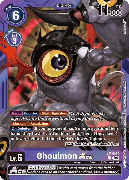 Ghoulmon ACE [LM-044] (Limited Card Pack) [World Convergence] | Enigma On Main