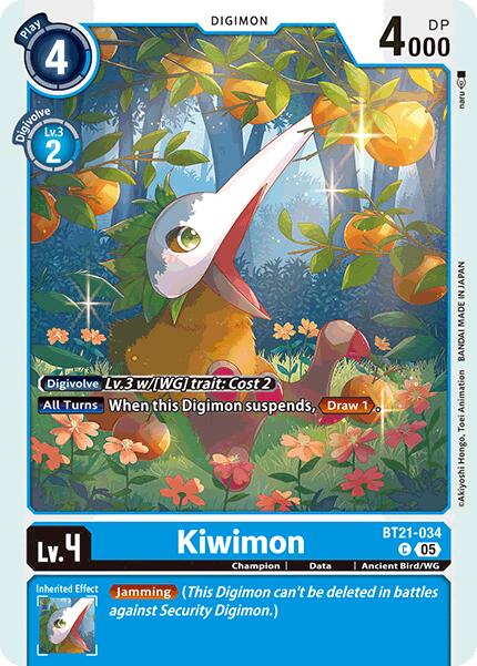 Kiwimon [BT21-034] [World Convergence] | Enigma On Main