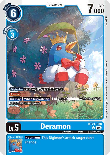Deramon [BT21-038] [World Convergence] | Enigma On Main