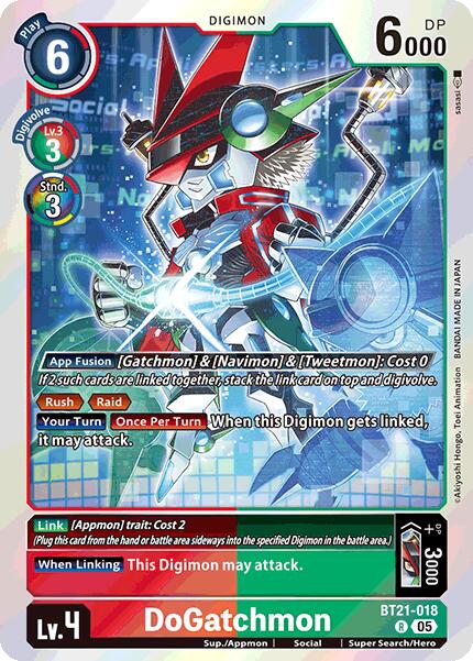 DoGatchmon [BT21-018] [World Convergence] | Enigma On Main