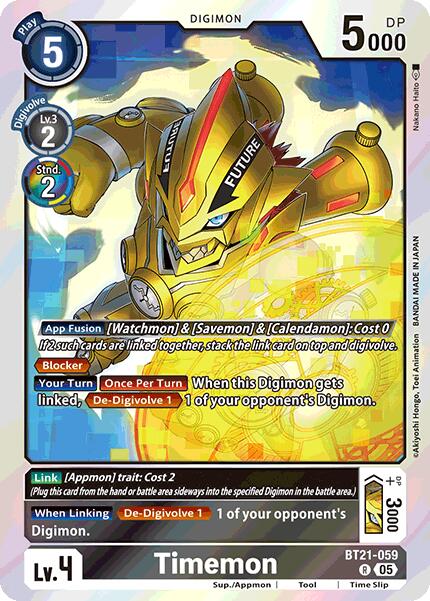 Timemon [BT21-059] [World Convergence] | Enigma On Main