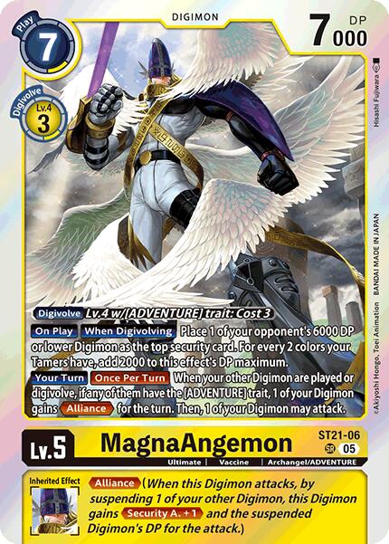 MagnaAngemon [ST21-06] [Starter Deck: Hero of Hope] | Enigma On Main