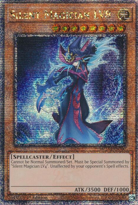 Silent Magician LV8 [MZTM-EN000] Quarter Century Secret Rare | Enigma On Main