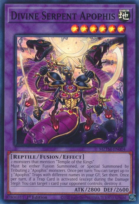 Divine Serpent Apophis [MZTM-EN004] Super Rare | Enigma On Main