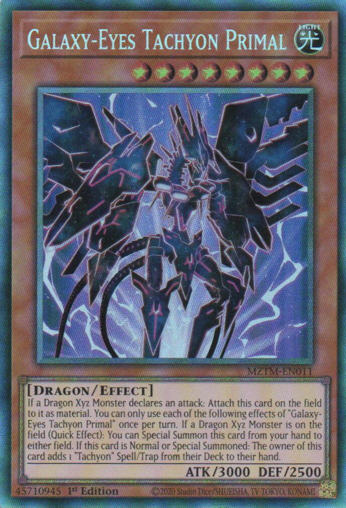 Galaxy-Eyes Tachyon Primal (Collector's Rare) [MZTM-EN011] Collector's Rare | Enigma On Main