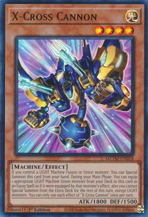 X-Cross Cannon [MZTM-EN018] Ultra Rare | Enigma On Main