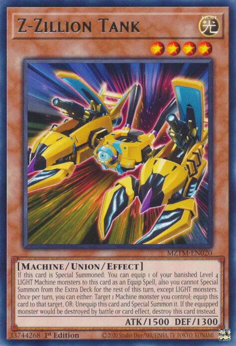Z-Zillion Tank [MZTM-EN020] Rare | Enigma On Main