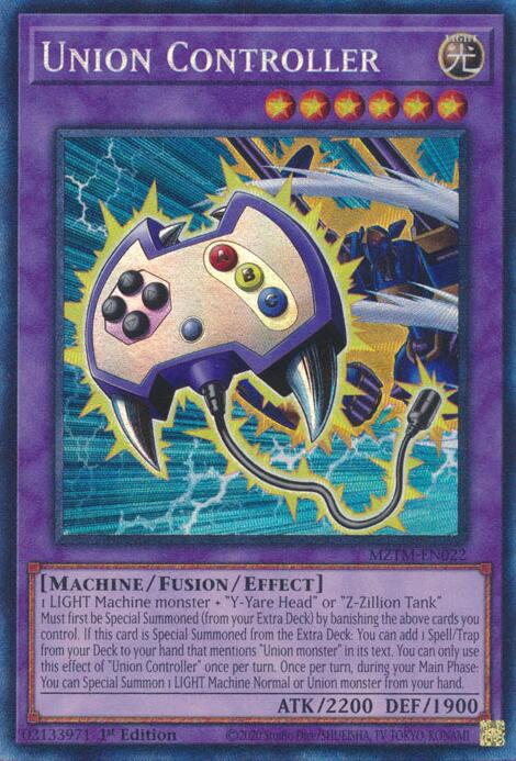 Union Controller (Collector's Rare) [MZTM-EN022] Collector's Rare | Enigma On Main