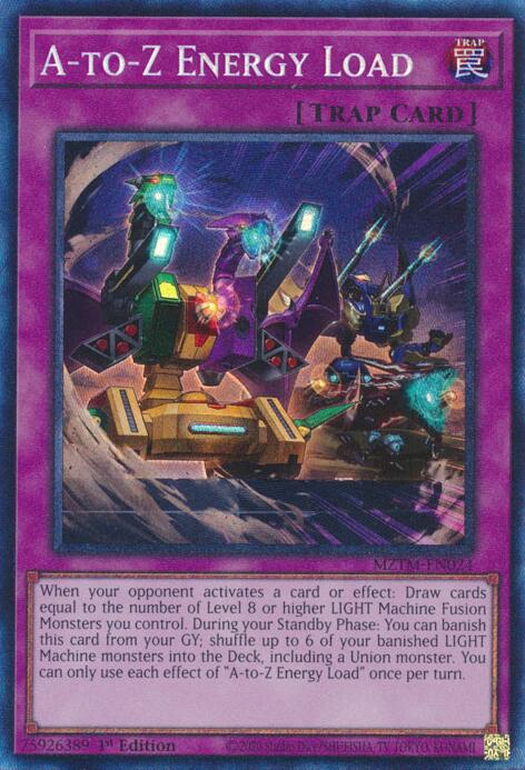 A-to-Z Energy Load (Collector's Rare) [MZTM-EN024] Collector's Rare | Enigma On Main
