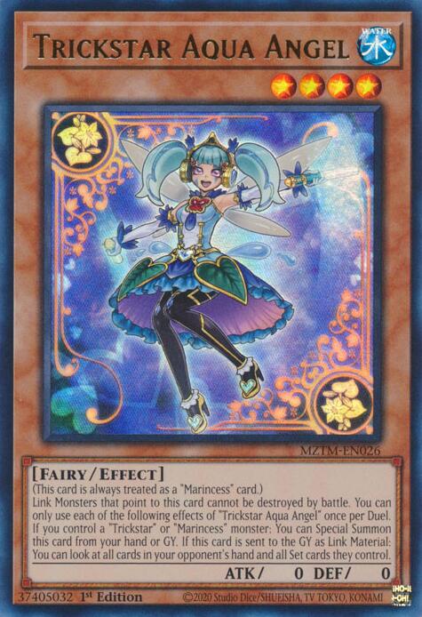 Trickstar Aqua Angel [MZTM-EN026] Ultra Rare | Enigma On Main