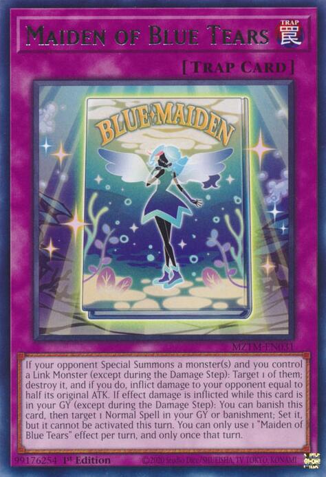 Maiden of Blue Tears [MZTM-EN031] Rare | Enigma On Main