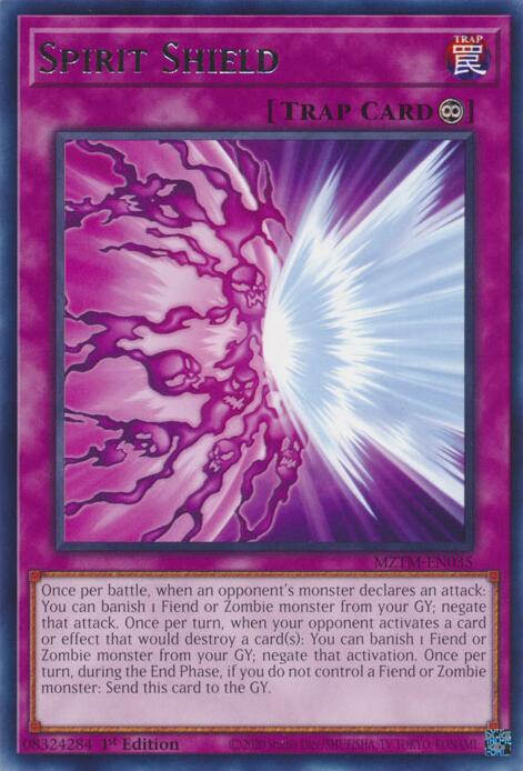 Spirit Shield [MZTM-EN035] Rare | Enigma On Main