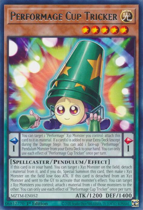 Performage Cup Tricker [MZTM-EN052] Rare | Enigma On Main