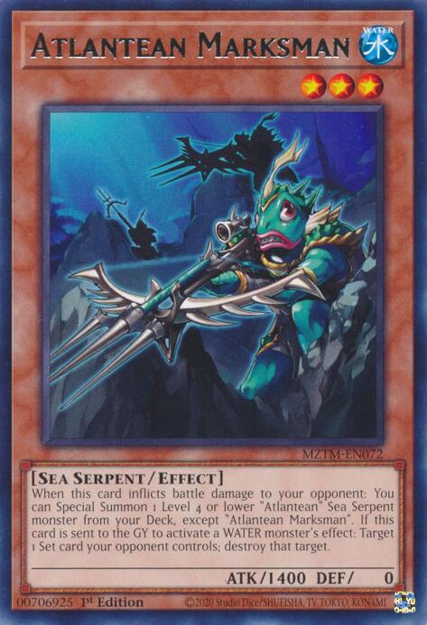Atlantean Marksman [MZTM-EN072] Rare | Enigma On Main