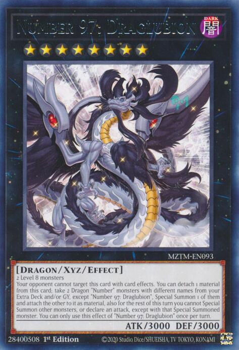 Number 97: Draglubion [MZTM-EN093] Rare | Enigma On Main