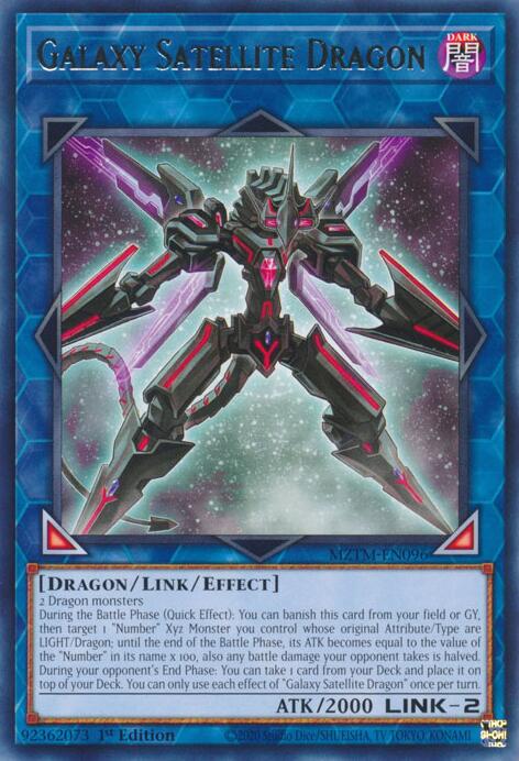 Galaxy Satellite Dragon [MZTM-EN096] Rare | Enigma On Main